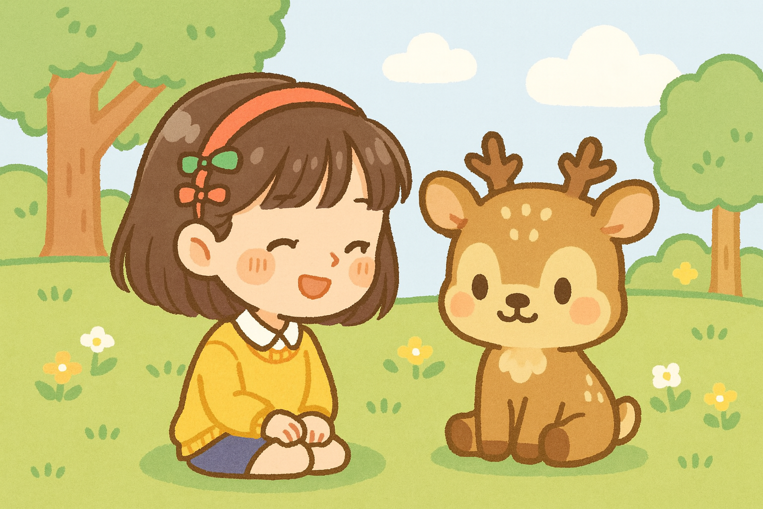 さっきーとしかりん公園画像