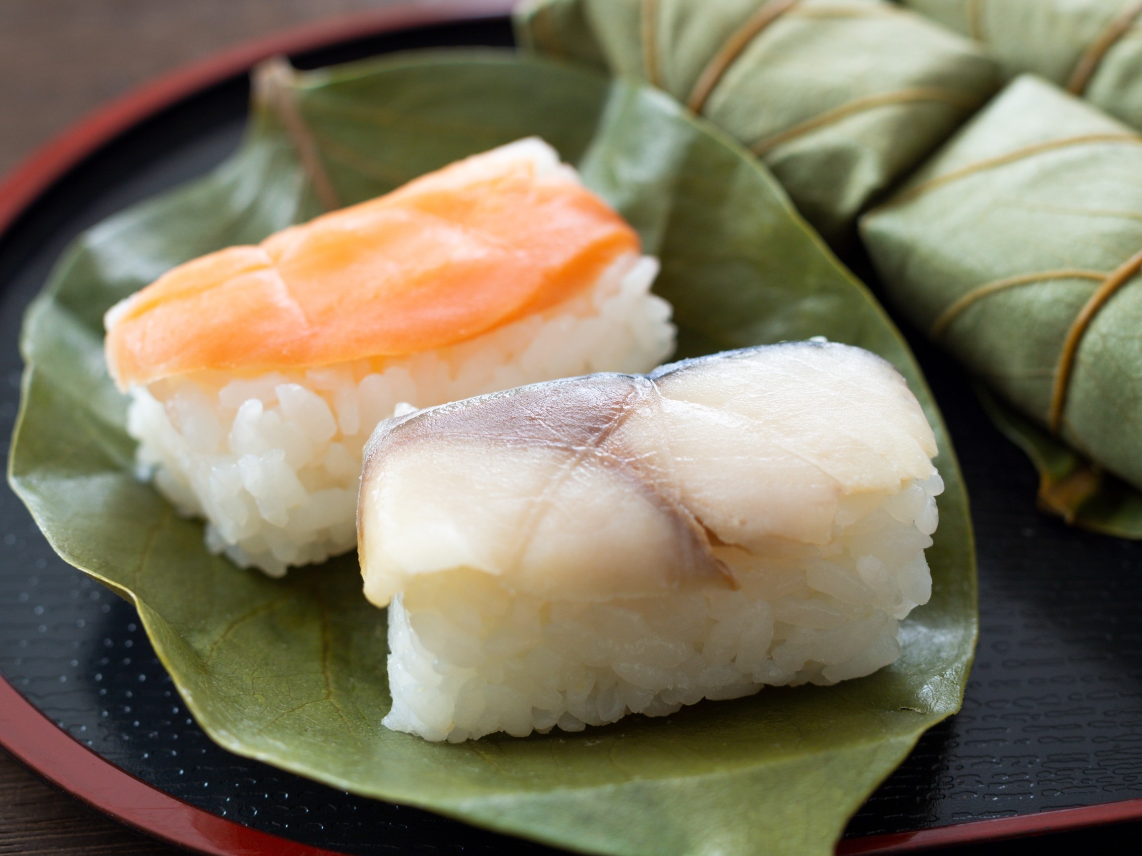 柿の葉寿司写真