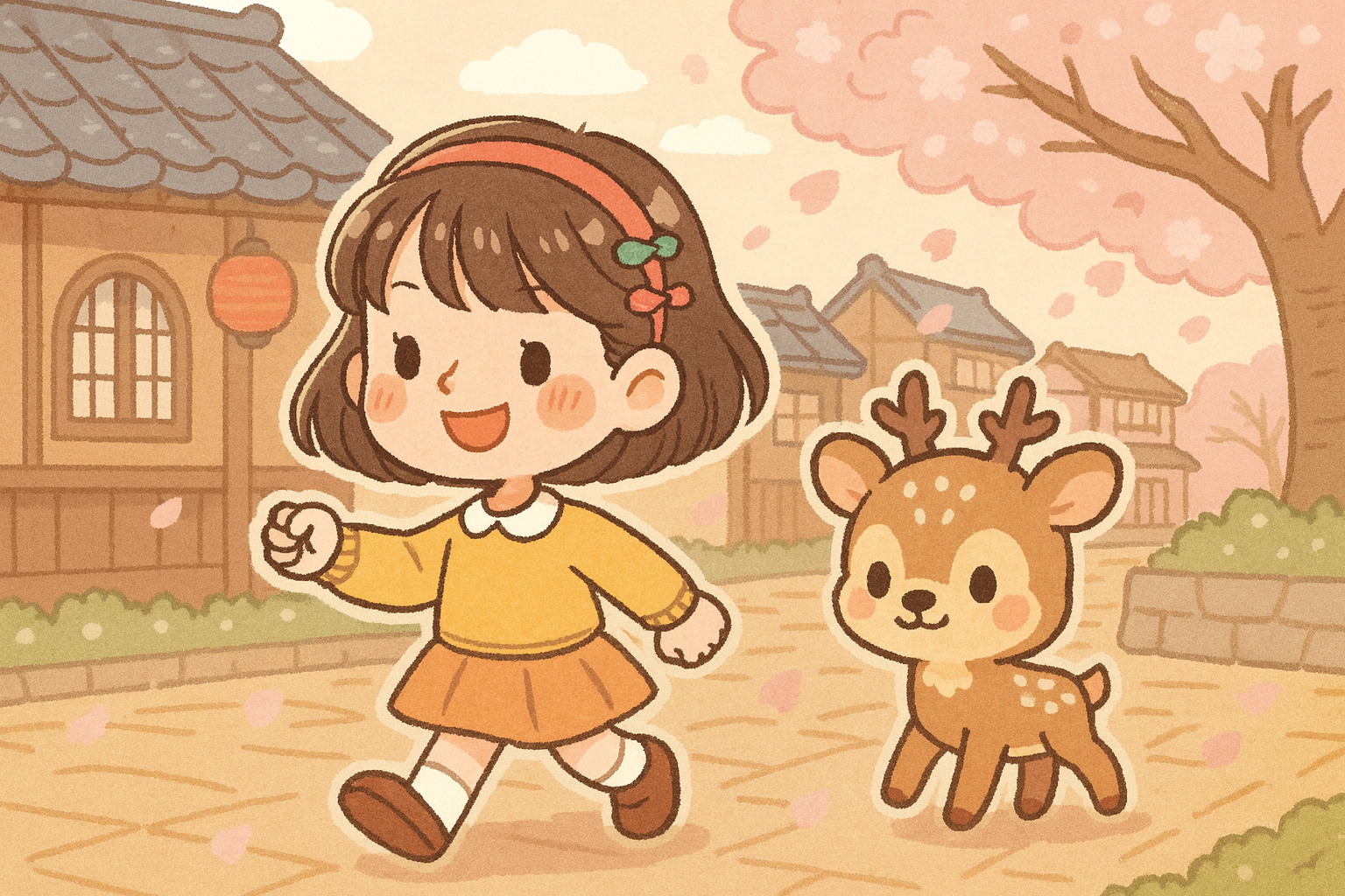 さっきーとしかりん散策画像